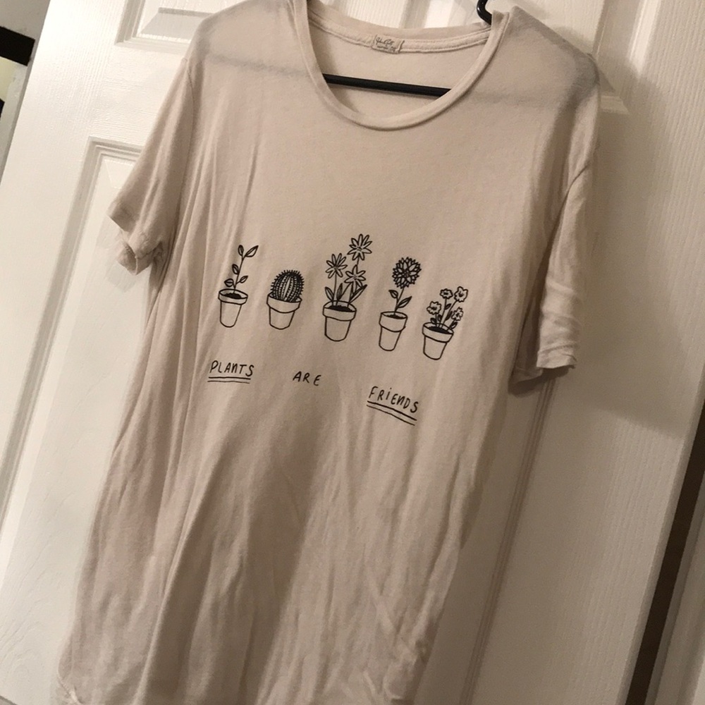 Plants are friends graphic t shirt